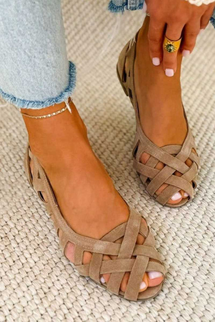 Venezia™ | Braided Flat Sandals in Colors