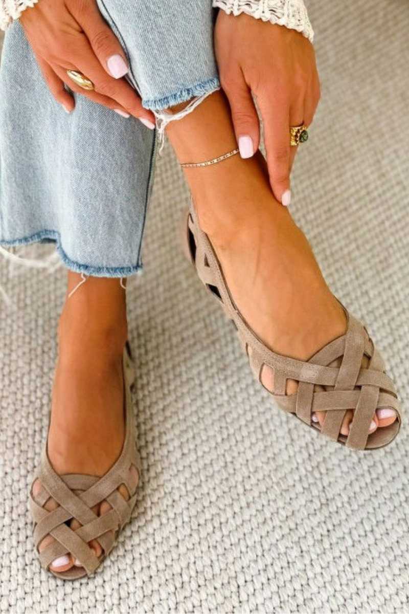 Venezia™ | Braided Flat Sandals in Colors