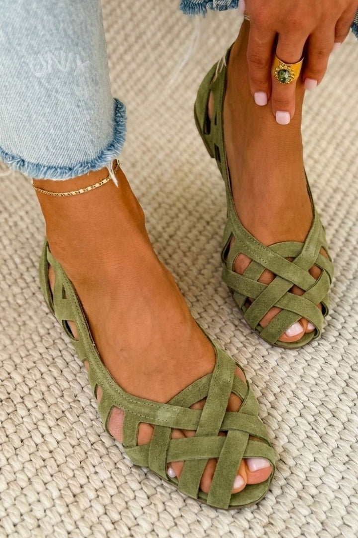 Venezia™ | Braided Flat Sandals in Colors