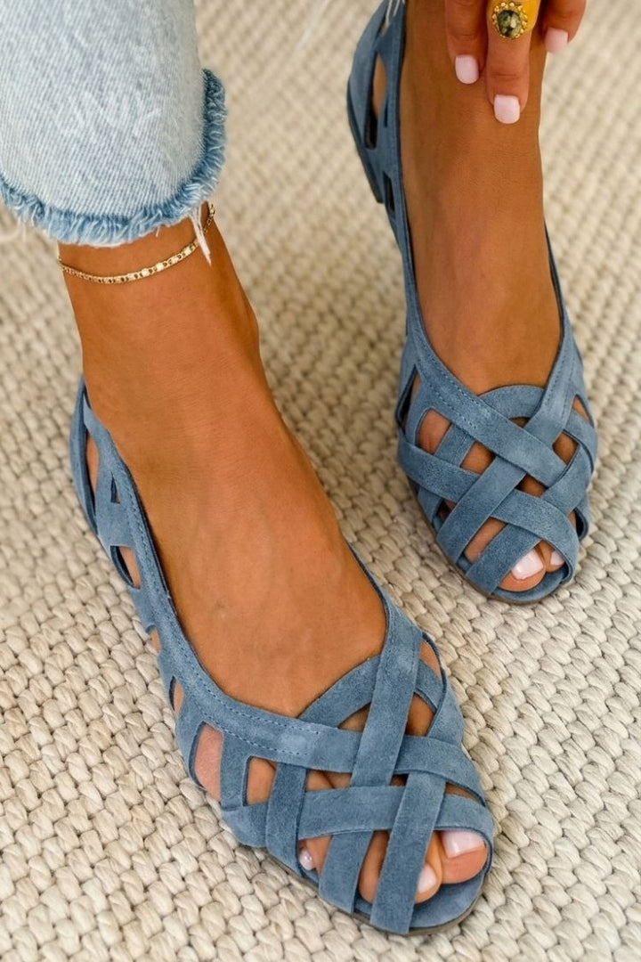 Venezia™ | Braided Flat Sandals in Colors
