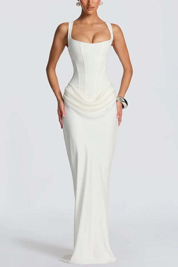 ALICJA | Elegancka maxi sukienka o ponadczasowej linii