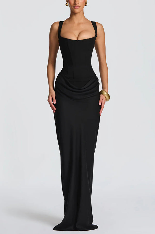 ALICJA | Elegancka maxi sukienka o ponadczasowej linii