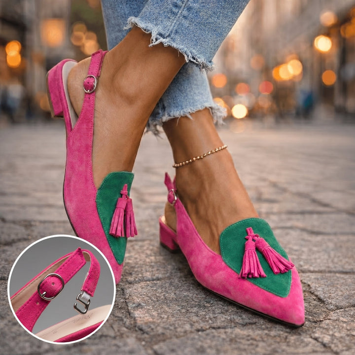 Lorena Sandals with Straps and Tassels