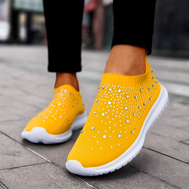 Zenobia | Lekkie sneakersy z elastyczną cholewką