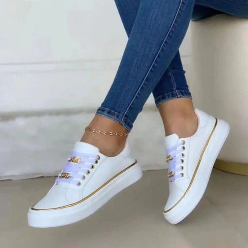 Sandra | Sneakersy na stabilnej platformie