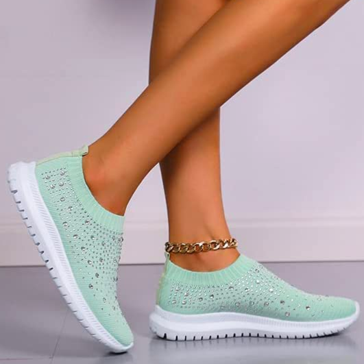 Zenobia | Lekkie sneakersy z elastyczną cholewką