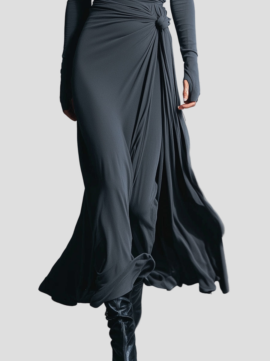 MARIA | Elegancka sukienka z elastycznej tkaniny z efektem modelującym