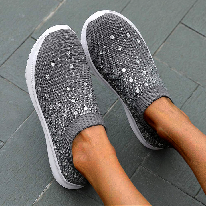 Zenobia | Lekkie sneakersy z elastyczną cholewką