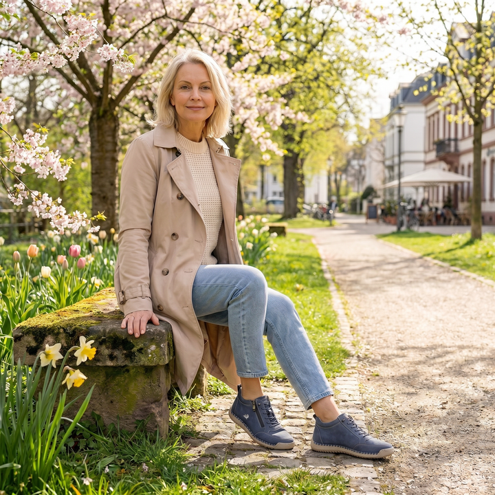 Mila – Comfortable Sneakers with Zipper