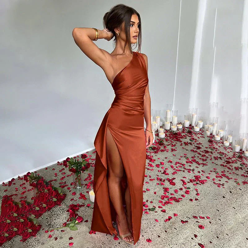 CELINA | Elegancka Sukienka Maxi z Efektem WOW