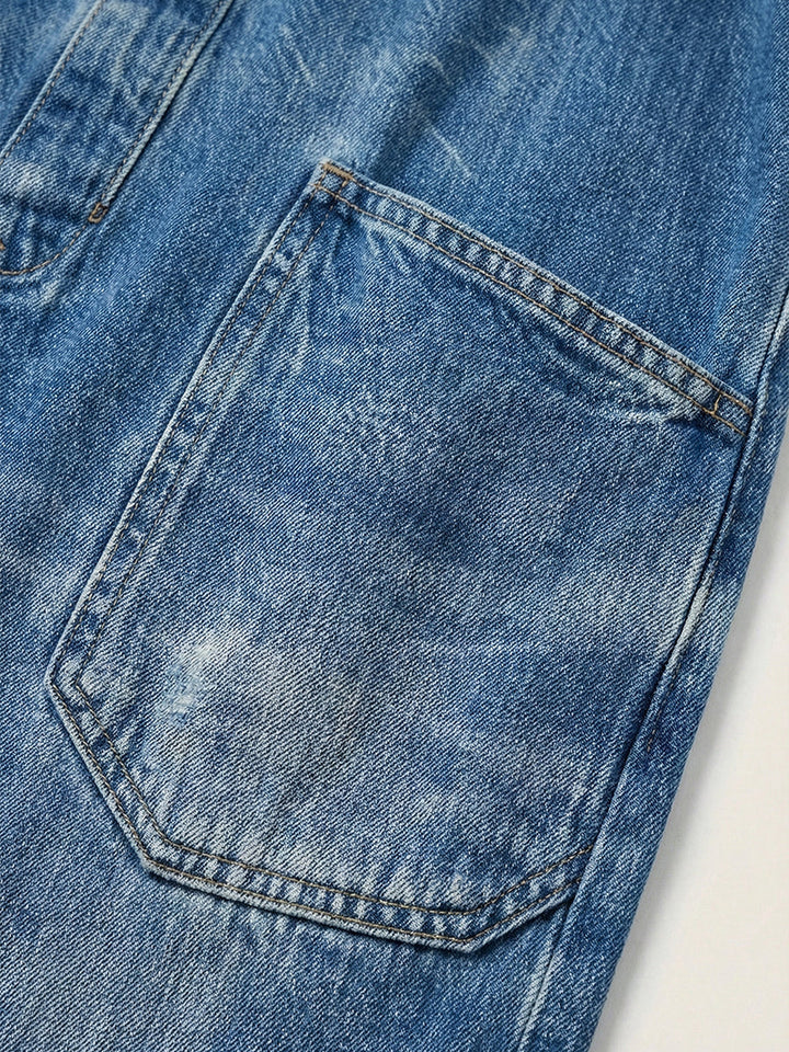 Sarah | Stylish Denim Jumpsuit With Pockets